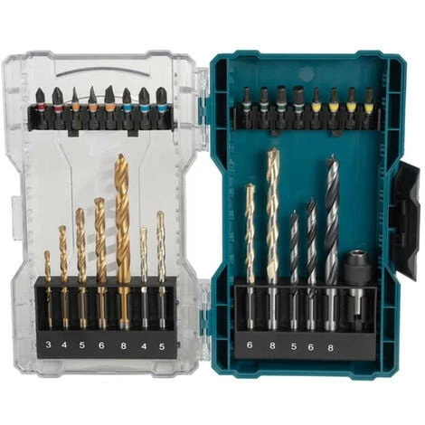 Coffret D'embouts Et Forets Cylindriques (29 Pièces) - MAKITA E-E-07054
