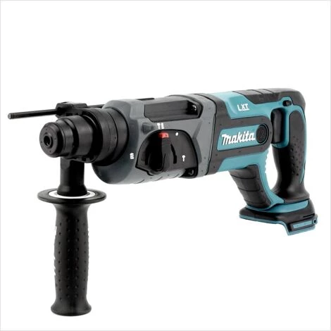 Makita BHR 241 Perforateur à Percussion Combinée Sans Fil SDS Plus 18V 1,9J - Sans Batterie, Sans Chargeur
