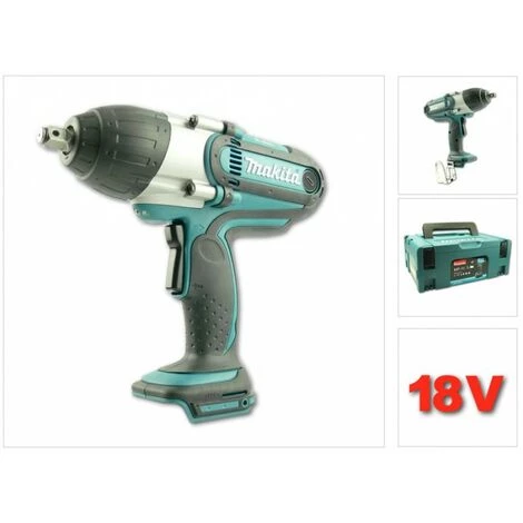 Makita BTW 450 ZJ Visseuse à Chocs Sans Fil 18V 440Nm + Coffret Makpac - Sans Accessoires – Image 3