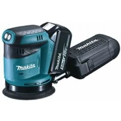 Makita Ponceuse Excentrique Sans Fil 18V DBO180RTJ / 2x Batteries 5,0 Ah