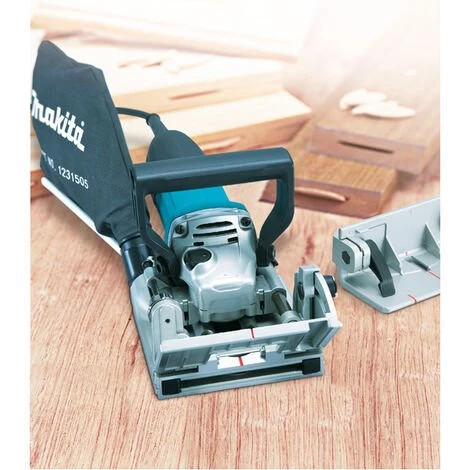 Makita - Lamelleuse Ø 100 Mm Coupe 20 Mm 701 W Avec Coffret - PJ7000J - – Image 4