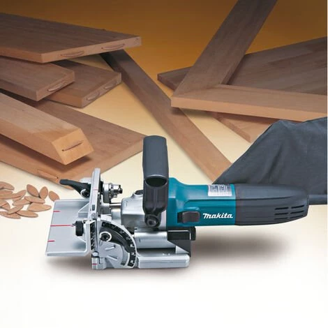 Makita - Lamelleuse Ø 100 Mm Coupe 20 Mm 701 W Avec Coffret - PJ7000J - – Image 5