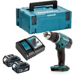 Perceuse-visseuse 18V LXT (2x3,0 Ah) Dans MakPac - Makita DDF453RFJ