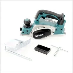 Makita BKP 180 18V Li-ion Rabot Sans Fil Solo - Produit Seul - Sans Accessoires, Sans Batterie, Sans Chargeur, Sans Coffret