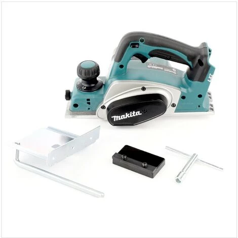 Makita BKP 180 18V Li-ion Rabot Sans Fil Solo - Produit Seul - Sans Accessoires, Sans Batterie, Sans Chargeur, Sans Coffret