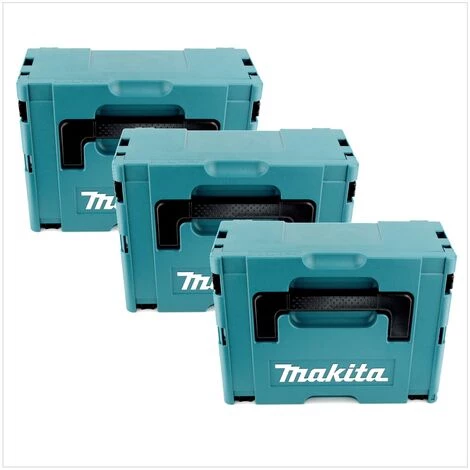 Makita Coffret à Outils En Plastique MAKPAC 2 - 3 Pièces. - Sans Insert – Image 4