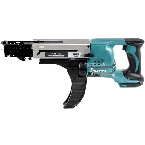 Makita DFR 750 RGJ Visseuse Automatique Sans Fil à Magasin 18V 45-75mm + 2x Batteries 6,0Ah + Chargeur + Coffret Makpac – Image 3