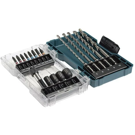 Coffret D'embouts Et Forets SDS-PLUS (18 Pièces) - MAKITA E-07026