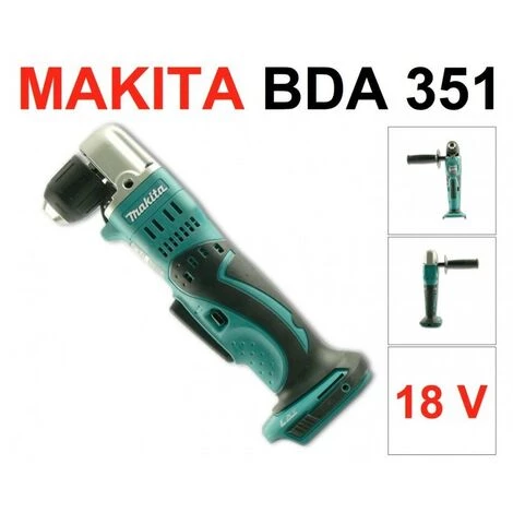 Makita BDA 351 Z Perceuse D'angle Sans Fil 18V 13,5Nm Solo - Sans Batterie, Sans Chargeur – Image 5