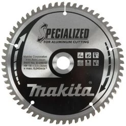 Makita B-09612 Specialized - Lame De Scie Circulaire - 190 X 20 X 60D - Aluminium / Trespa / Plastique