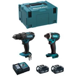 MAKITA Kit MK218RTJ (DHP482 DTD152 2 X 5,0 Ah DC18RC MAKPAC 3)
