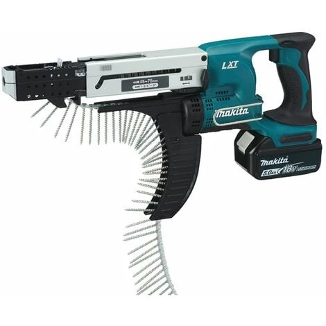 Makita Tournevis Automatique De 18V Avec 2 Piles 5.0Ah DFR750RTE