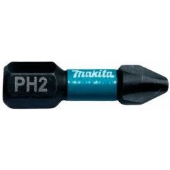 Makita Longueur De Bit De PH-2 De 25 Mm, 2 Pièces