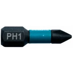 MAKITA PH Bit 1 Longueur 25 Mm, 2 Pièces