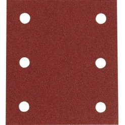 Makita P-33093 Papier Abrasif Pour Ponceuse Vibrante Avec Bande Auto-agrippante Grain Num 60 (L X L) 102 Mm X 115 Mm 10