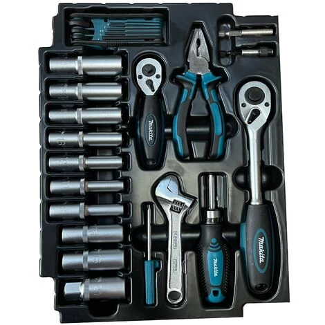 Coffret 87 Outils à Main En Coffret MAKPAC Makita E-11542 – Image 3