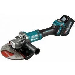 Makita 40V Max Angle Sans Fil GA038GT201. / 2 Batteries 5,0 Ah + Chargeur Dans Une Mallette De Transport