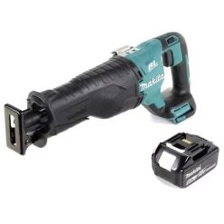 Makita DJR 187 18 V Scie Sauteuse Sans Fil + 1x Batterie 6,0 Ah - Sans Chargeur