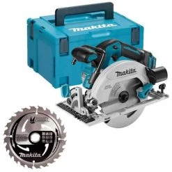 Scie Circulaire 18V BL Ø165mm (Machine Seule) En MAKPAC + Lame MForce 24 Dents - MAKITA DHS680ZJ