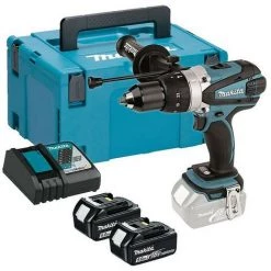Perceuse à Percussion 18V LXT (2x5.0 Ah) En MAKPAC - MAKITA DHP458RTJ
