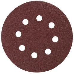 Disques Abrasifs Ø125 Mm Red Velcro Grain 100 Bois/métal (10 Pcs ) - MAKITA P-43561