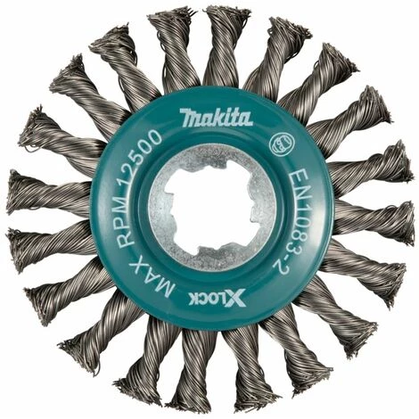MAKITA Brosse Ronde 115 Mm Metal X-Lock | D-73405