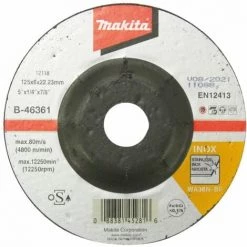 MAKITA Disque Schrupp 125x6mm Inox | B-46361