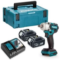 Boulonneuse à Chocs 18V LXT 280 Nm 1/2" (2x3,0 Ah) En MAKPAC - MAKITA DTW285RFJ