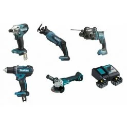 MAKITA Kit 5 Outils 18v 5-3ah