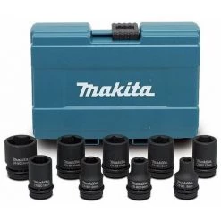 MAKITA Coffret 9 Douilles Chocs 1/2