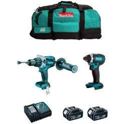 MAKITA Kit MK211 (DHP481 DTD152 2 X 5,0 Ah DC18RC LXT600)