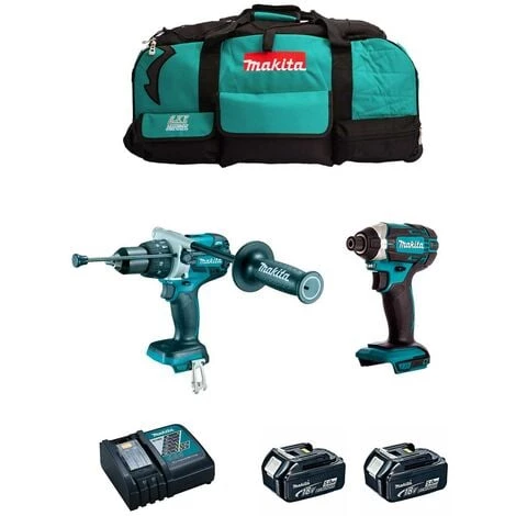 MAKITA Kit MK211 (DHP481 DTD152 2 X 5,0 Ah DC18RC LXT600)