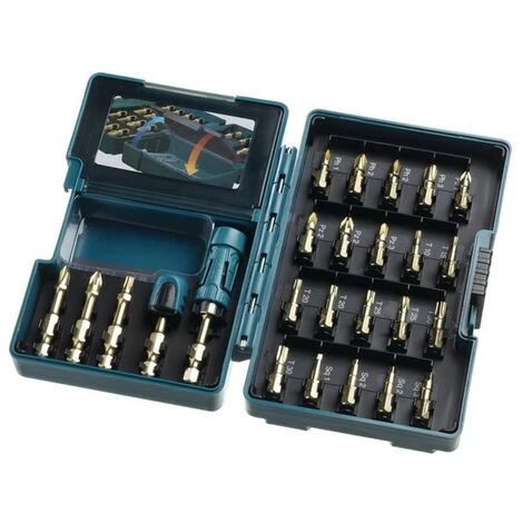 Coffret 26 Accessoires Vissage IMPACT GOLD Makita B-49915