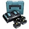 Makita 197720-6 Batterie Et Chargeur D’outil électroportatif Ensemble De Batterie Et...
