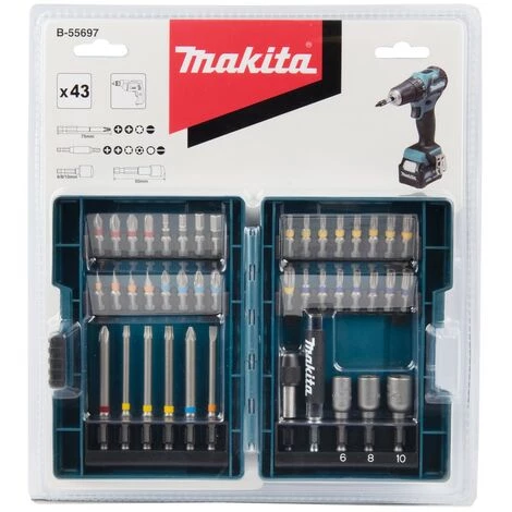Coffret 43 Accessoires De Vissage Makita B-55697 – Image 4