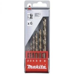 Coffret 6 Forets Métal HSS-CO MAKITA - D-57168