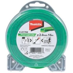 Fil Nylon Trèfle Torsadé MAKITA 2 Mm X 15 M - E-01769