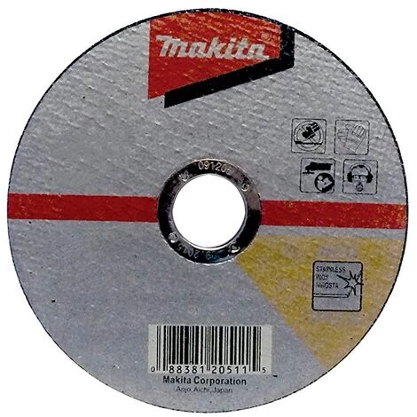 MAKITA B-12239-10 125 X 1 X 22,23 MM D'ÉPAISSEUR DE COUPE DE ROUE - MULTICOLORE