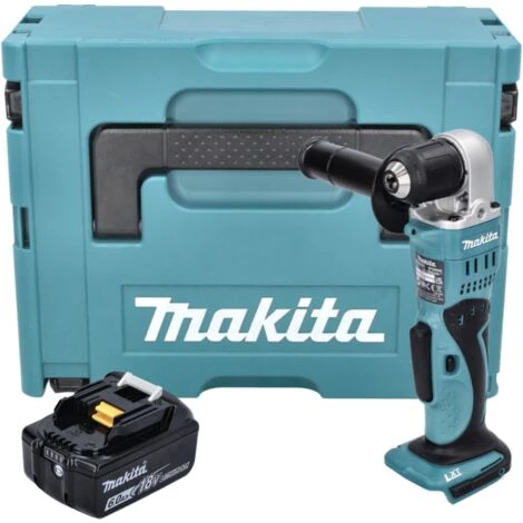 Makita DDA 351 G1J Perceuse Angulaire Sans Fil 18 V 13,5 Nm + 1x Batterie 6,0 Ah + Coffret Makpac - Sans Chargeur – Image 5