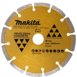 DISQUE DIAMANT SECTEURS MAKITA 150MM B-06432