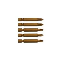 LOT DE 5 DÉCOUPES TITANE PH3 EN CROIX MAKITA P-48480