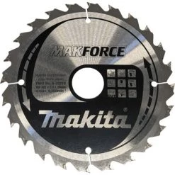 LAME TUNGSTENE POUR BOIS 165MM TROU 30mm 24 DENTS MAKITA B-32219