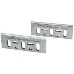 PAIRE DE COUTEAUX HSS TUNGSTÈNE MAKITA 82 mm. D-07967 (1100, 1902, N1923B, 1923H, 1901)