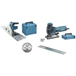 SET MAKITA MEU029J : SP6000J + 4351FCTJ + RAIL+ 6 LAMES