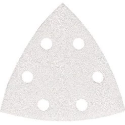 FEUILLE ABRASIVE DELTA BLANCHE PERFORÉE MAKITA 94 mm POUR BO4565 | 320