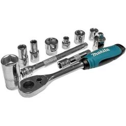 Ensemble Clé à Cliquet 3/8 MAKITA 23 Pièces - B-65573