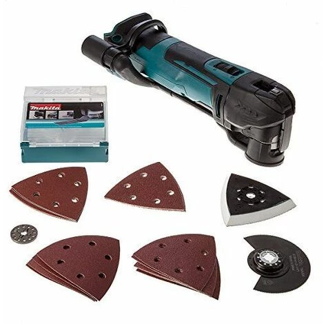 Makita DTM51ZJX7 Outil Multifonctions Oscillant + Accessoires 18V LXT (Machine Nue) 39 ...