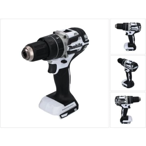 Makita DHP 484 ZW Perceuse-visseuse à Percussion Sans Fil 18 V 54 Nm Brushless - Sans Batterie, Sans Chargeur