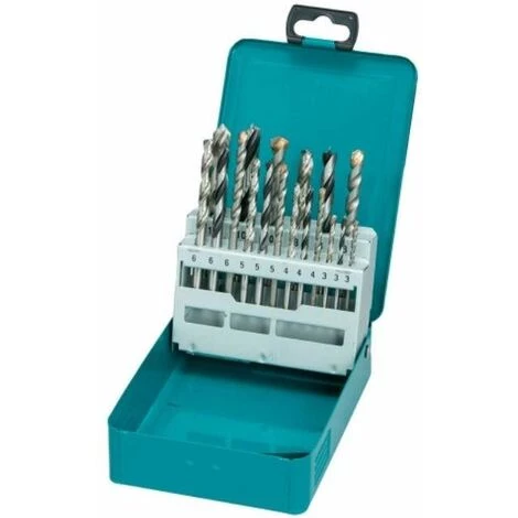 Coffret De 18 Forets Cylindriques Pour Bois, Acier, Et Béton Makita – Image 2
