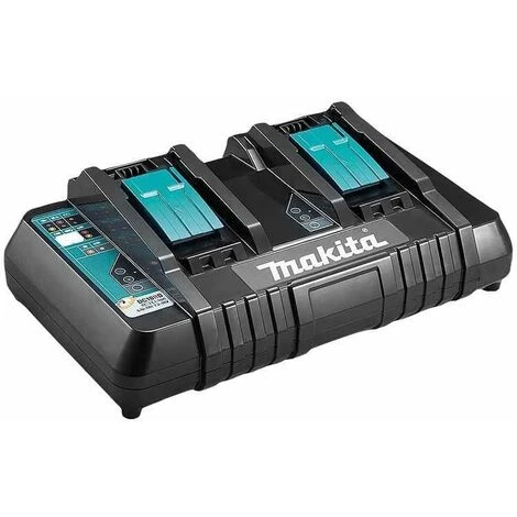 Pack Énergie 18 V Li-Ion (2x6,0 Ah) Avec Chargeur Double Dans MAKPAC - MAKITA 198077-8 – Image 3